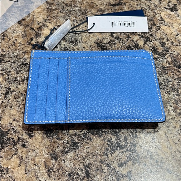 Dooney And Bourke Card Case Dooney & Bourke Pebble Grain Zip